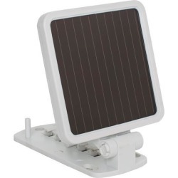 Home Office Decorative Solar-Powered Led Security Light Equipment Tool Off White