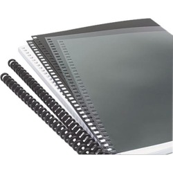 2515665 GBC Instant Report Kit, 5/6' Spine, Clear/Black