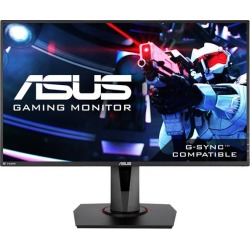 ASUS VG278Q 27' Full HD 1920x1080 144Hz 1ms DisplayPort HDMI DVI Asus Eye Care Technology G-SYNC Compatible Built-in Speakers LCD Gaming Monitor