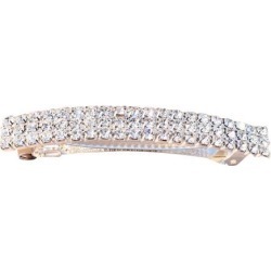 Automatic Rhinestone French Barrettes Large Hair Clip Hairpin Hair Accessory