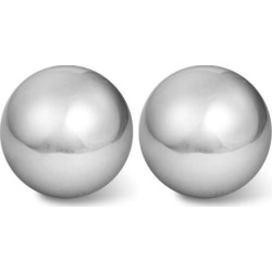 Stress Relief Hand Palm Exersice Hold 1.9' Diameter Chime Massage Ball 2 Pcs