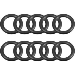 O-Rings Nitrile Rubber 24mm x 34mm x 5mm Seal Rings Sealing Gasket 10pcs