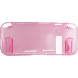 Indigo7 Authorized Nintendo Switch Transparent TPU Plastic Console Case Protector Cover - Pink