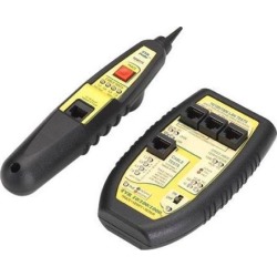 Black Box TS400A Black Box Net Tone Plus - Continuity Testing, Voltage Monitor, PoE Testing, Twisted Pair Cable Testing - Twisted Pair - 2Number of.
