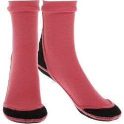1.5mm Diving Socks Swimming Snorkeling Shoes Neoprene Surfing Boots M Red
