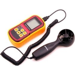 Digital LCD GM8901 Anemometer Wind Speed Gauge Temperature Meter Tester Measuring thermometer