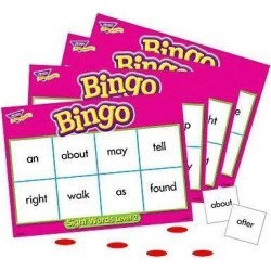 Trend Enterprises T-6076 Sight Words Level 2 Bingo Game