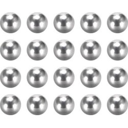 Precision 304 Stainless Steel Bearing Balls 9/64 Inch 3.6mm G5 20pcs