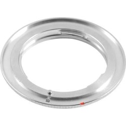 47mm Aluminum Alloy Nikon Mount Adapter Ring to Canon EOS 400D 7D 50D 350D