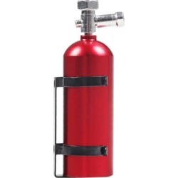 Metal Simulated Nos Bottle Decorative Accessories For 1/10 RC Crawler Red