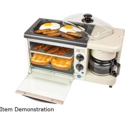 Nostalgia BSET100BC 3-in-1 Breakfast Station