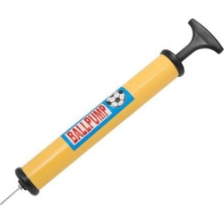 Unique Bargains High-Output Bicycle Balloon Football Basketball Hand Air Pump Inflator w Needle