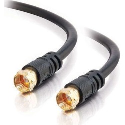 100ft Value Seriesandtrade; F-Type RG59 Composite Audio/Video Cable