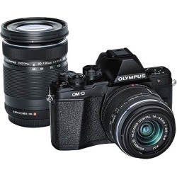 Olympus OM-D E-M10 Mark II Mirrorless Micro Four Thirds Digital Camera with 14-42mm and 40-150mm Lenses
