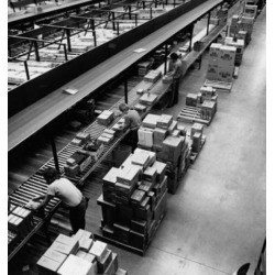 Posterazzi SAL2555061 High Angle View of Manual Workers Working in a Factory Poster Print - 18 x 24 in.