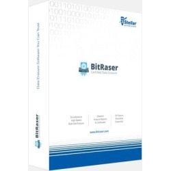 Stellar BitRaser Software Certified Data Erasure Software 10 Counters, Lifetime Licence CD