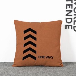 45x45cm Cotton Linen Pillow Case Silp Waist Cushion Cover Bed Sofa Decor #2