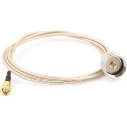 Unique Bargains RP-SMA Female to UHF Male F/M Adapter Connector Pigtail RG316 Coax Cable Lead 1M