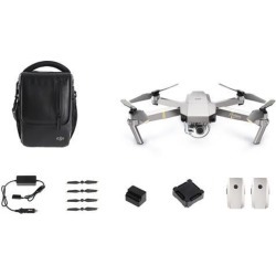 DJI Mavic PRO Platinum Portable Collapsible Drone Quadcopter, Flymore Combo with 3 Batteries, 4K Professional Camera Gimbal,