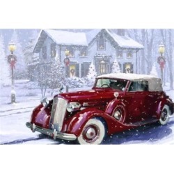 Posterazzi PALMACSTU145696 Vintage Car Poster Print by the Macneil Studio - 36 x 24 in.