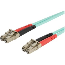 StarTech.com A50FBLCLC7 7m OM3 LC to LC Multimode Duplex Fiber Optic Patch Cable - Aqua - 50/125 - LSZH Fiber Optic Cable - 10Gb (A50FBLCLC7)