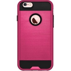 Amzer Tough Armor iPhone 6s Plus Case with Extreme Heavy Duty Protection and Air Cushion Techonology for iPhone 6s Plus/ iPhone 6 Plus - Hot Pink/