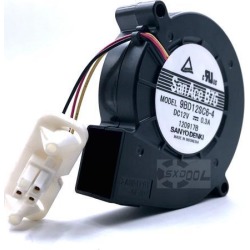 New Sanyo San Ace B76 9BD12SC6 9BD12SC6-4 7cm 7020 12V 0.3A 3wires blower cooling fan
