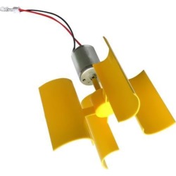 Mini Vertical Wind Generator Wind Turbine Model Set Kits Teaching Tool F5