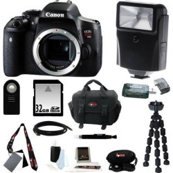Canon T6i: Canon EOS Rebel T6i Digital Camera (Body Only) and 32GB Deluxe Accessory Kit