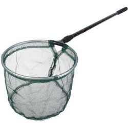 Unique Bargains 24.4 x 6 x 6 Nylon Fishing Landing Net Fish Angler Mesh for Fishermen Green