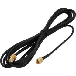 RG174 Antenna Extension Cable SMA Male to Male Connector 3 Meters Length