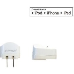 Cirago IPA2000 AC Wall Charger (1A) for iPod/iPhone/iPad