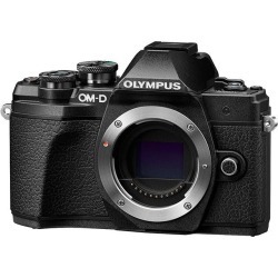 Olympus E-M10 Mark III OM-D System Camera with 14 - 42 mm EZ Lens - Case and SD Card - Black