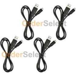 4 NEW Micro USB Charger Cable for Android Phone LG G2 G3 G4 K3 K4 K7 K8 K10 V10