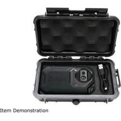 CASEMATIX Compact Rugged Waterproof Case Custom Designed to fit FLIR C3 / C2 Compact Thermal Imager Infrared Camera