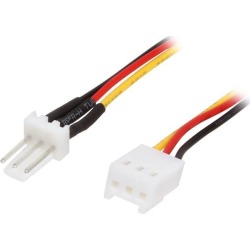 VCOM VC-POW3EXT 1 ft. 3-Pin to 3-Pin Fan Extension Cable