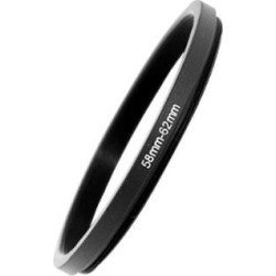 Unique Bargains Camera Lens Filter Step Up Ring Black Aluminum Adapter Odata