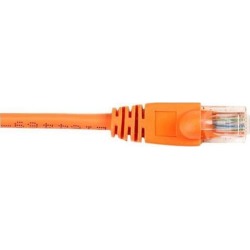 Black Box CAT6PC-005-OR Black Box CAT6 Value Line Patch Cable, Stranded, Orange, 5-ft. (1.5-m) - Category 6 for Network Device - Patch Cable - 5 ft.