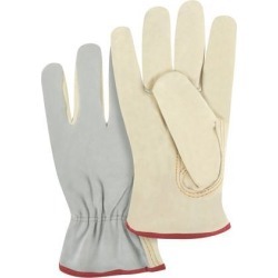 Zenith Safety Products Split Back Drivers Grain Palm Gloves, Small, 1 Pair