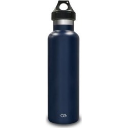 Omnigates Double-Walled Vacuum Insulated Stainless Steel Leak Proof Sports Water Bottle with BPA Free Cap
