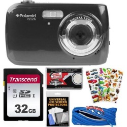 Polaroid iS126 16.1MP HD Digital Camera Kit Black