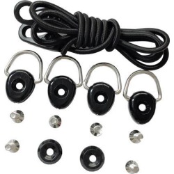 Kayak Bungee Deck Loop Kit Paddle Holder Boat Canoe Rigging Cord D Ring