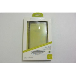 New OEM PureGear Slim Shell Pro Clear/Light Gray Case For iPhone 6 Plus/6s Plus