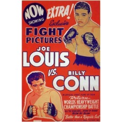 Joe Louis vs. Billy Conn Movie Poster (27 x 40)