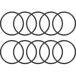 O-Rings Nitrile Rubber 37mm x 41mm x 2mm Seal Rings Sealing Gasket 10pcs