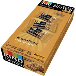 Breakfast Protein Bars, Almond Butter, 50 g Box, 8/Pack 25953