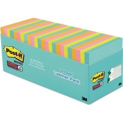 Post-it Miami Super Sticky Notes Cabinet Pack