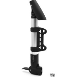 Plastic Aluminum Alloy Portable Mini Air Pump Dual Valve Tire Inflator for Bike