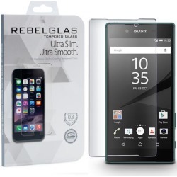 REBELGLAS® Ultra Slim 0.3mm Tempered Glass Screen Protector For Sony Xperia Z5