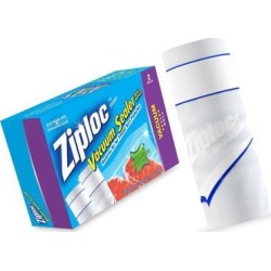 Ziploc 2 Rolls Vacuum Sealer, 8' x 20-Feet